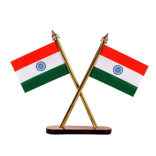 Indian Flag For Home Decor Car Dashboard Office